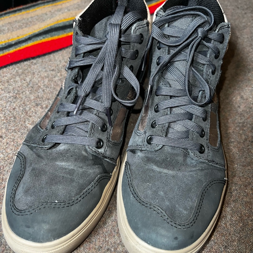 5.11 Tactical Norris  Men’s 10, Black Suede Vibram Sole High Top Sneaker 12411